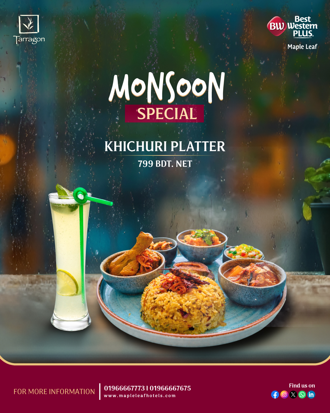 Monsoon Special (Khichuri Platter)